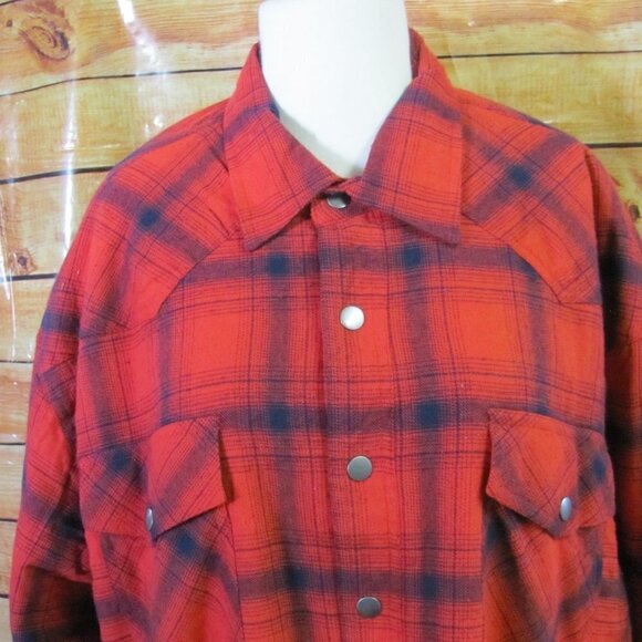 ROPER MENS FLANNEL JACKET - Picture 5 of 14
